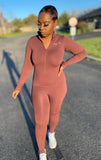 Chocolate Jumpsuit